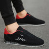 Men Shoes Tenis Masculino Youth Red Black Loafers Summer Breathable Men Casual Shoes Soft Comfortable Fashion Flat Sneakers