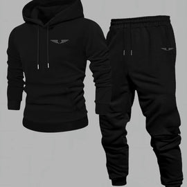 Hooded sweatshirt for men trendy American streetwear style long-sleeved top for men 2025 new autumn stylemen's clothing