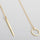 2026New Fashion Necklace Design Ladies Fashion Simple Simple Metal Round Necklace Wholesale Sales