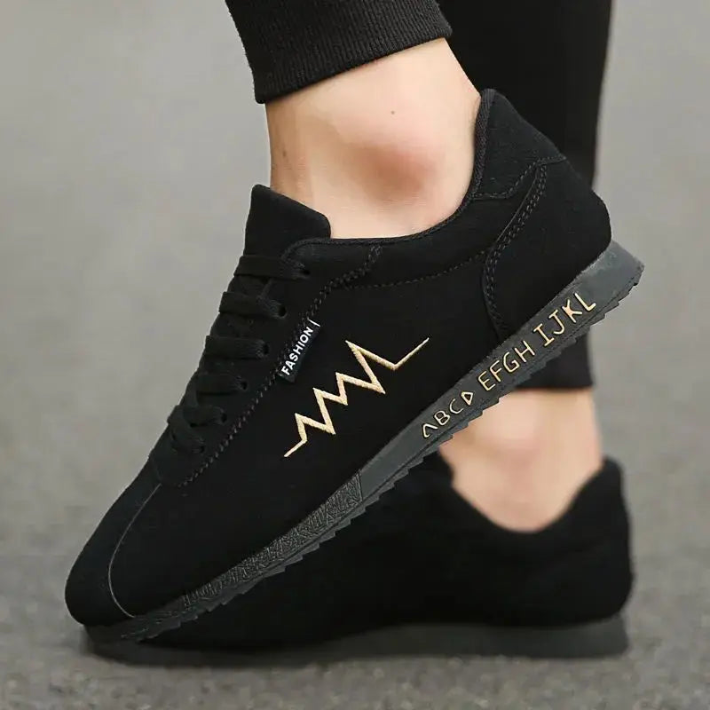 Men Shoes Tenis Masculino Youth Red Black Loafers Summer Breathable Men Casual Shoes Soft Comfortable Fashion Flat Sneakers