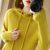 Hooded Sweatshirt for Women Spring Autumn New Hoodie Bottoming Shirt with Knitted Sweater Casual Hooded Pullovers