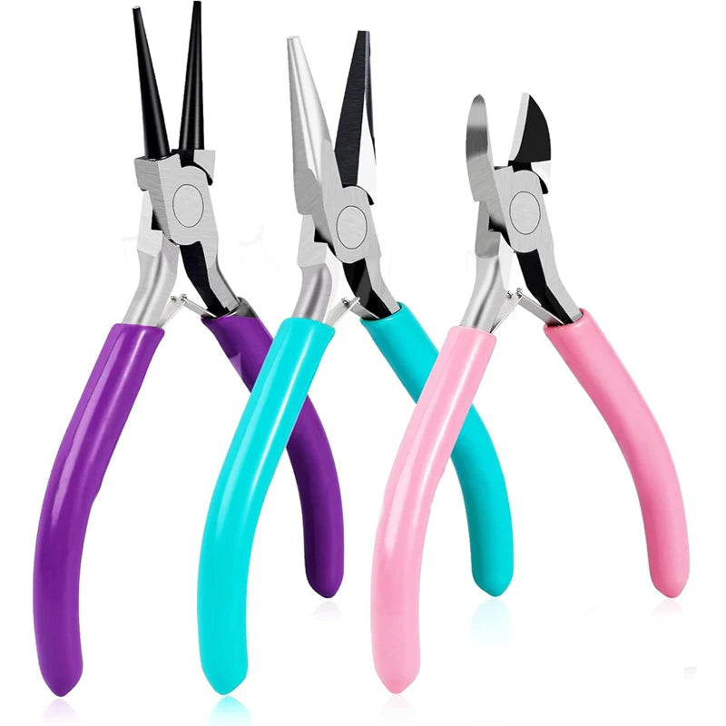 Jewelry Pliers Tool Set Jewelry Making Pliers Tools for DIY Bracelet  Jewelery Making Supplies Handmade Jewelry Repair Tools