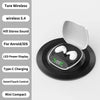Waterproof Wireless Bluetooth 5.3 Headsets Mini headset Painless Call Noise Cancelling Thin Headphones Fit for Sleeping/Sports