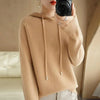 Hooded Sweatshirt for Women Spring Autumn New Hoodie Bottoming Shirt with Knitted Sweater Casual Hooded Pullovers