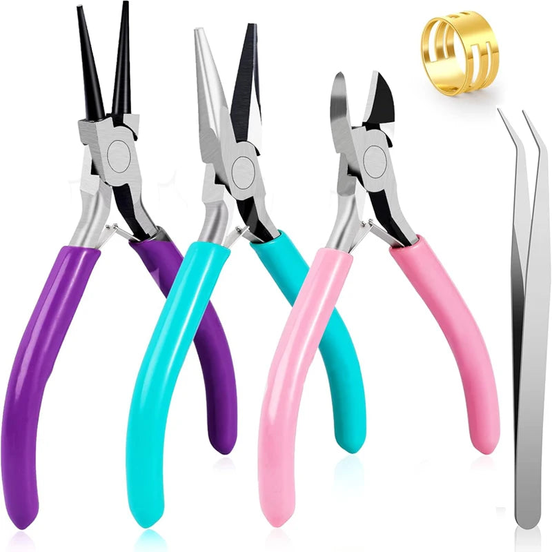 Jewelry Pliers Tool Set Jewelry Making Pliers Tools for DIY Bracelet  Jewelery Making Supplies Handmade Jewelry Repair Tools