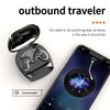 Waterproof Wireless Bluetooth 5.3 Headsets Mini headset Painless Call Noise Cancelling Thin Headphones Fit for Sleeping/Sports