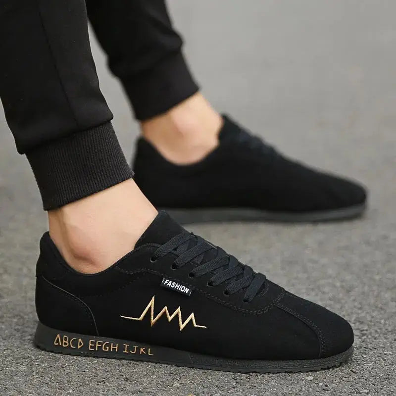 Men Shoes Tenis Masculino Youth Red Black Loafers Summer Breathable Men Casual Shoes Soft Comfortable Fashion Flat Sneakers